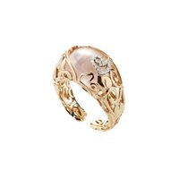 Ring Chantecler Woman DiAmour Folies in Rose Gold Quarzo 36570 - 36570-13